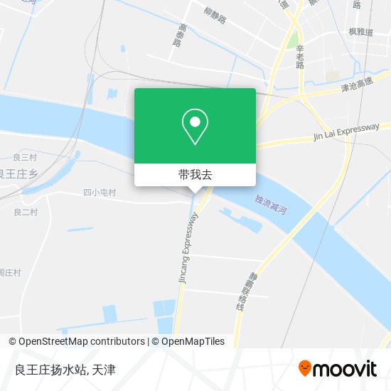 良王庄扬水站地图