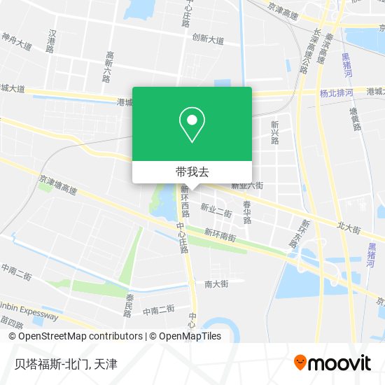 贝塔福斯-北门地图