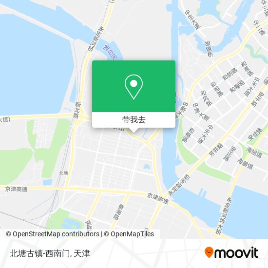 北塘古镇-西南门地图