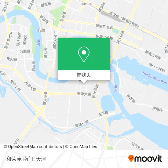 和荣苑-南门地图