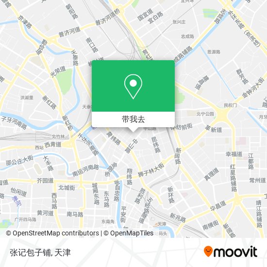 张记包子铺地图