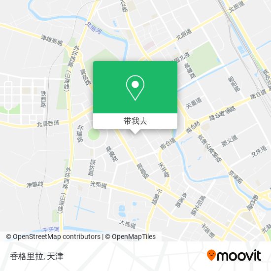 香格里拉地图
