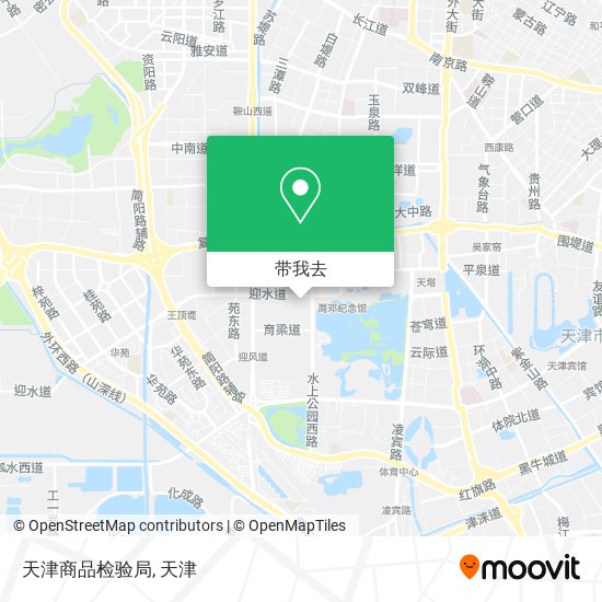 天津商品检验局地图
