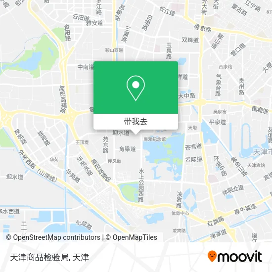 天津商品检验局地图