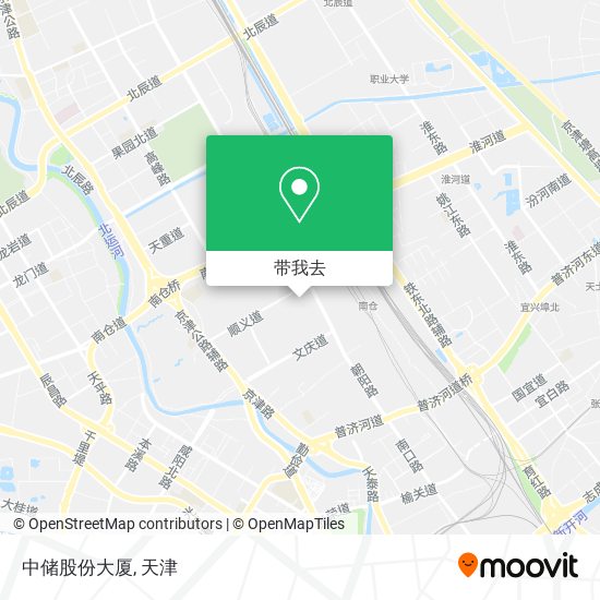 中储股份大厦地图