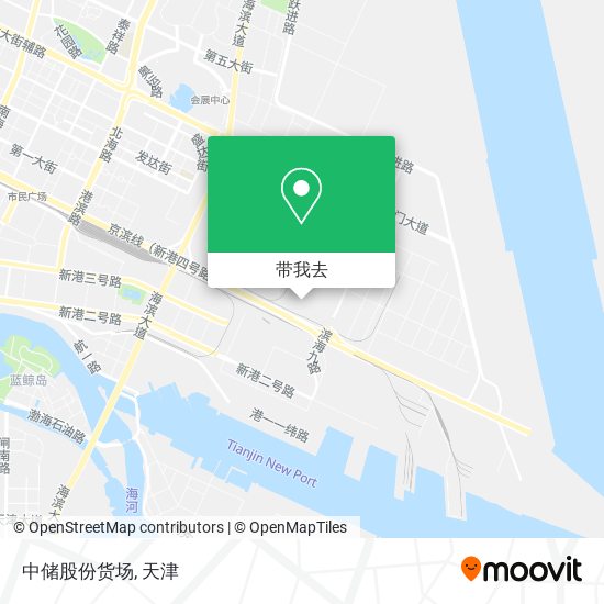 中储股份货场地图