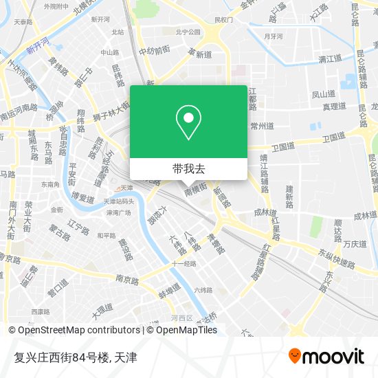 复兴庄西街84号楼地图