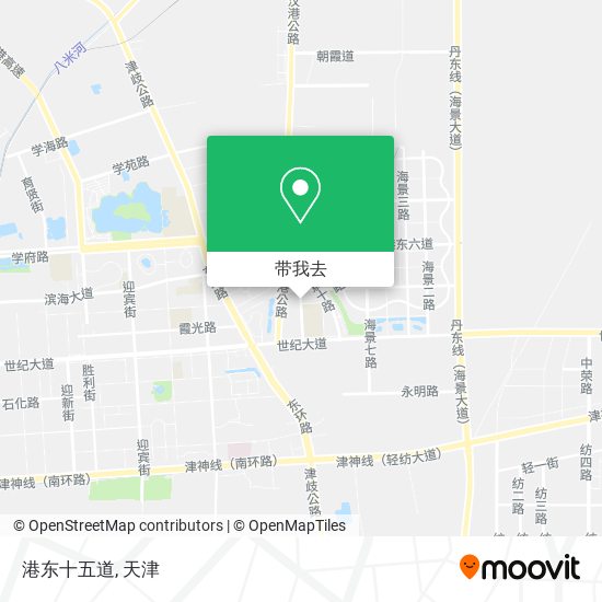 港东十五道地图