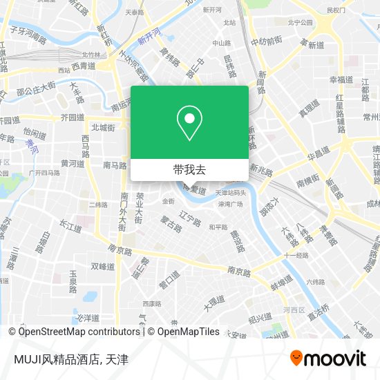 MUJI风精品酒店地图