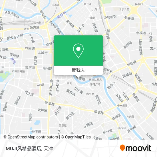MUJI风精品酒店地图
