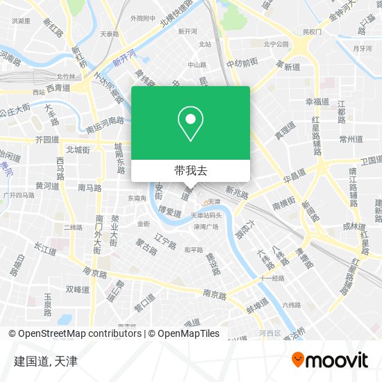 建国道地图