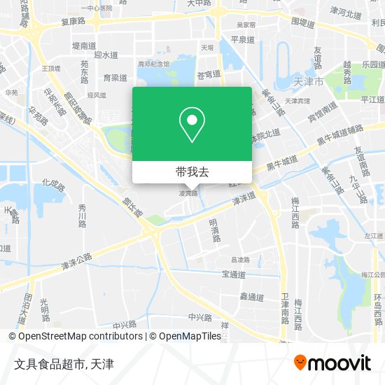 文具食品超市地图