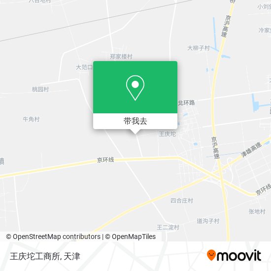 王庆坨工商所地图