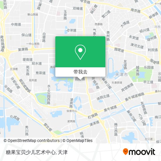 糖果宝贝少儿艺术中心地图