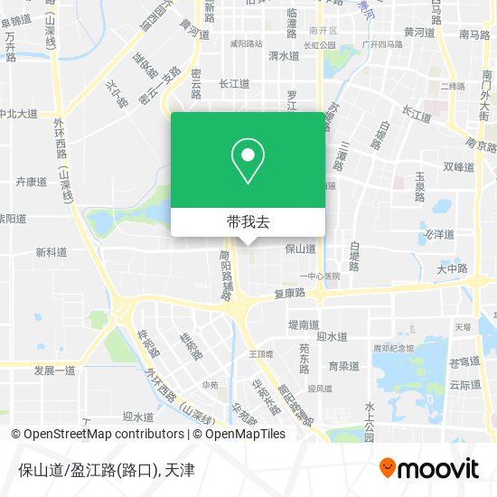 保山道/盈江路(路口)地图