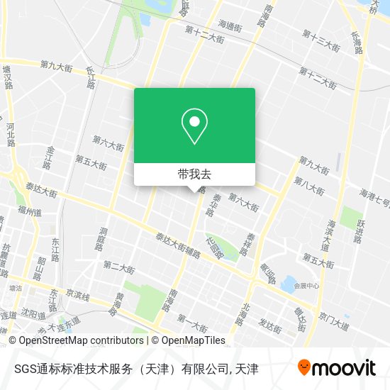 SGS通标标准技术服务（天津）有限公司地图