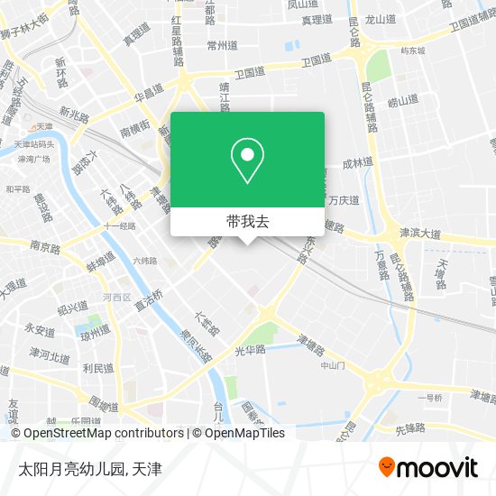 太阳月亮幼儿园地图