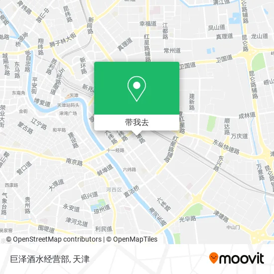 巨泽酒水经营部地图