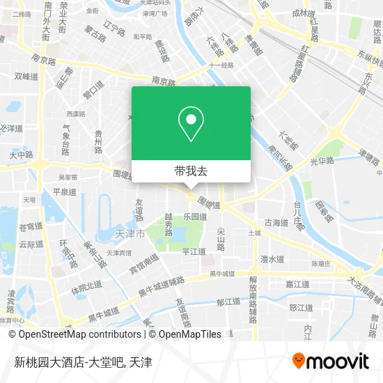 新桃园大酒店-大堂吧地图