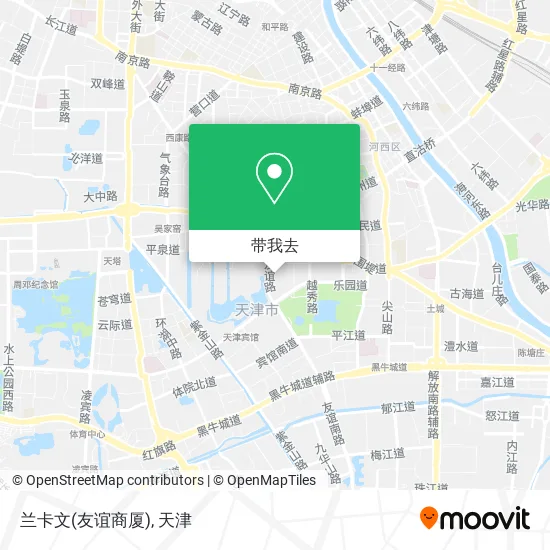 兰卡文(友谊商厦)地图