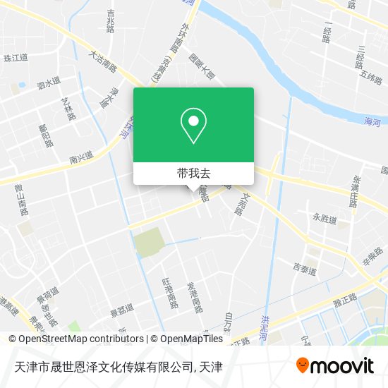 天津市晟世恩泽文化传媒有限公司地图