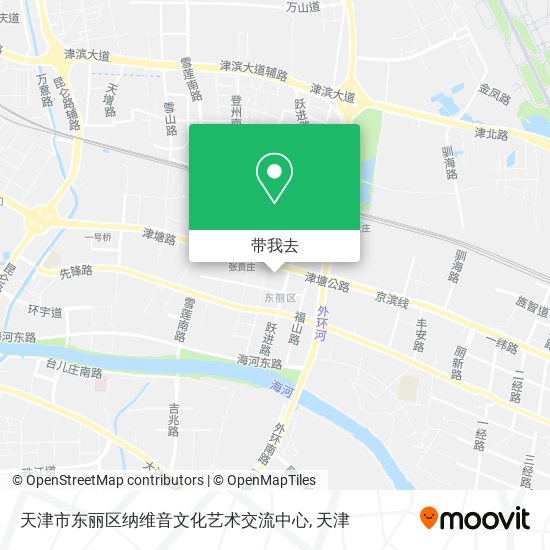 天津市东丽区纳维音文化艺术交流中心地图