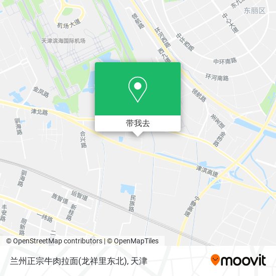 兰州正宗牛肉拉面(龙祥里东北)地图