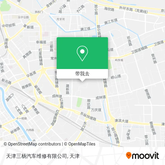 天津三杨汽车维修有限公司地图