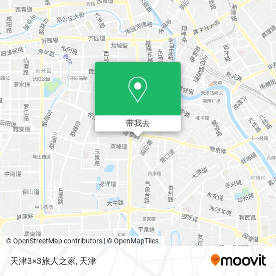 天津3×3旅人之家地图