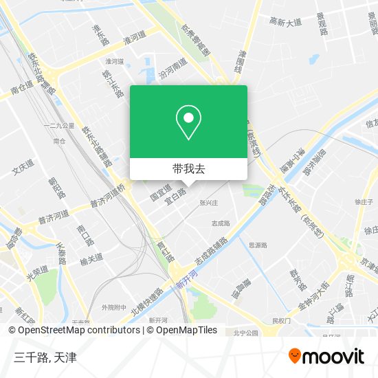 三千路地图