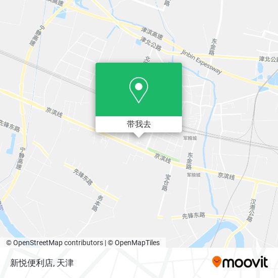 新悦便利店地图