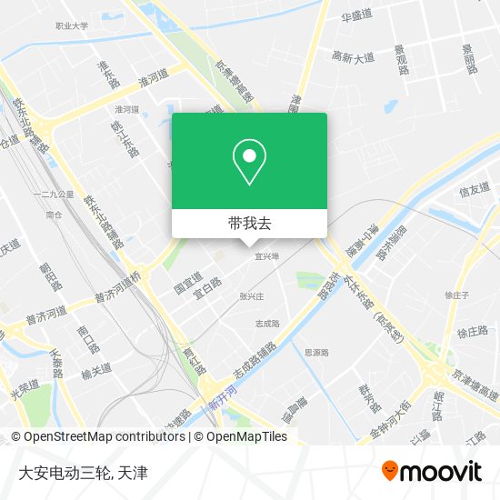 大安电动三轮地图
