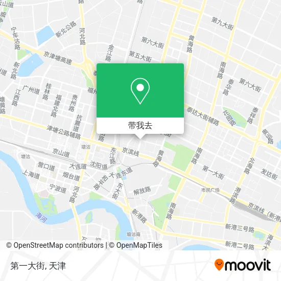 第一大街地图