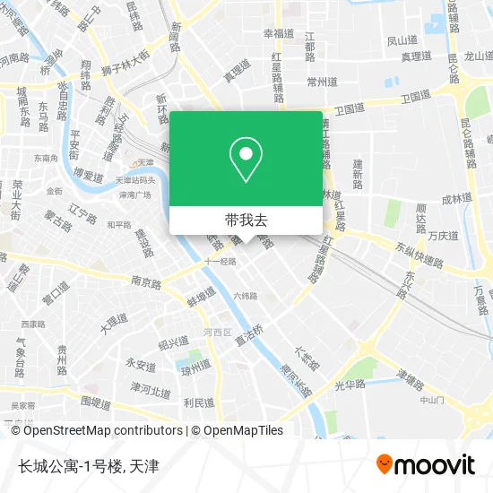 长城公寓-1号楼地图