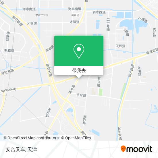 安合叉车地图
