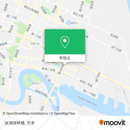 故湘海鲜楼地图