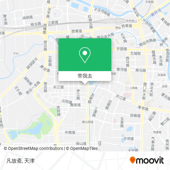 凡放斋地图