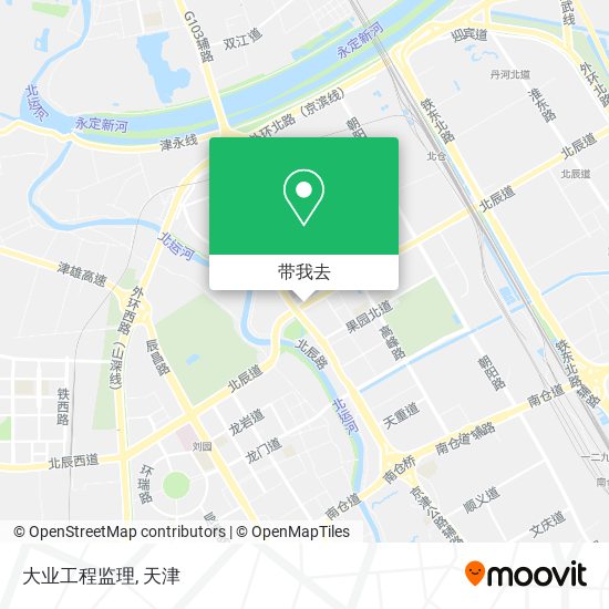 大业工程监理地图