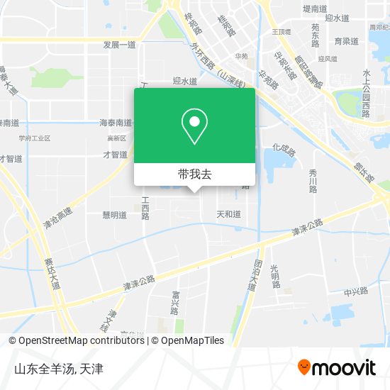 山东全羊汤地图