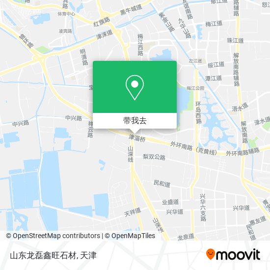 山东龙磊鑫旺石材地图