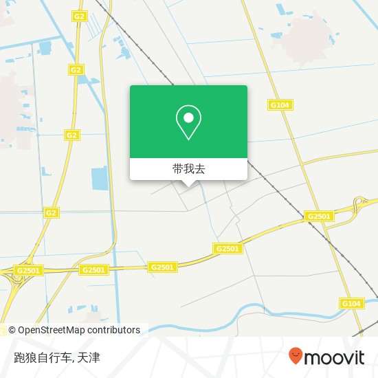跑狼自行车地图