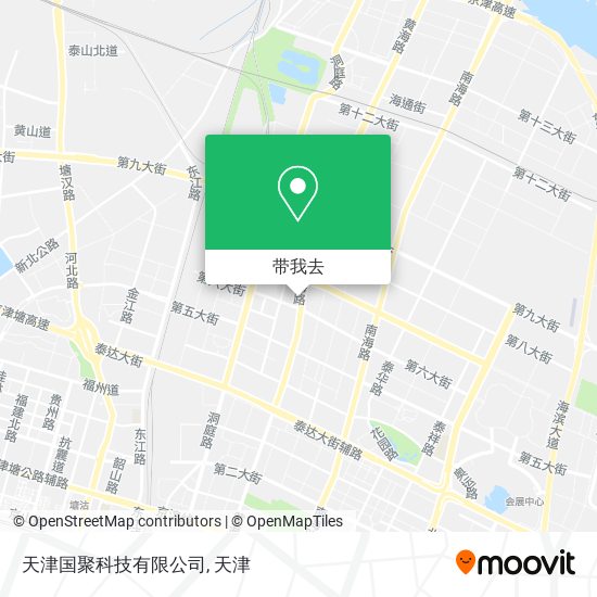 天津国聚科技有限公司地图