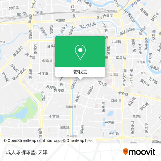 成人尿裤尿垫地图