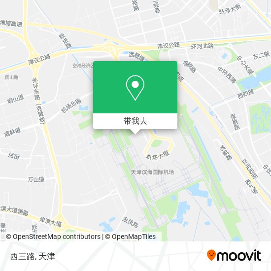 西三路地图