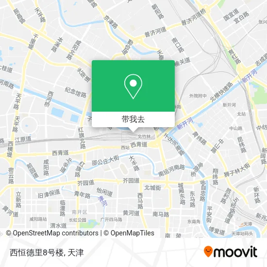 西恒德里8号楼地图