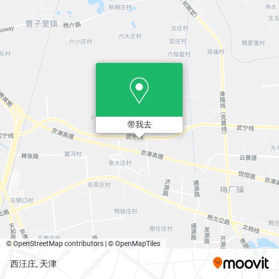 西汪庄地图