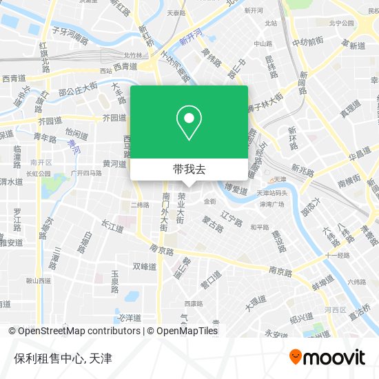 保利租售中心地图