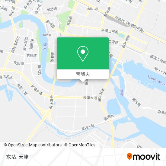 东沽地图