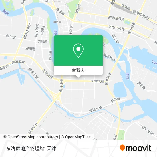 东沽房地产管理站地图