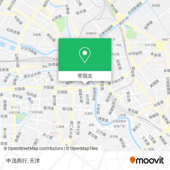 申茂商行地图